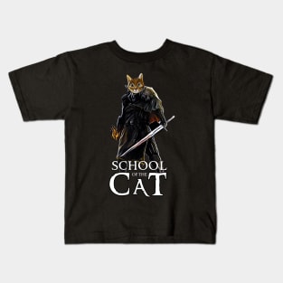 School of the Cat - Fantasy Kids T-Shirt